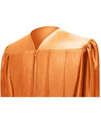 Shiny Orange Choir Robe - Church Choir Robes - Churchgoers