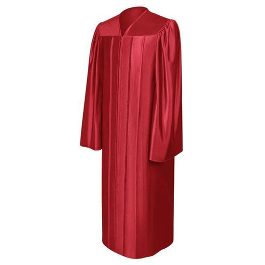 Shiny Red Choir Robe - Church Choir Robes - ChoirBuy