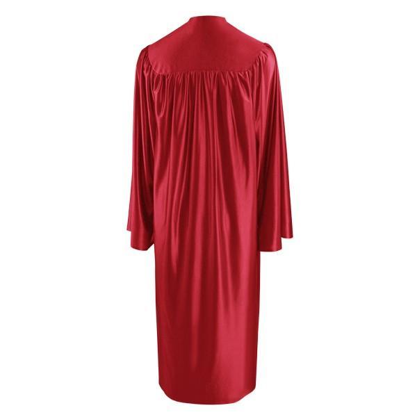 Shiny Red Choir Robe - Church Choir Robes - Churchgoers