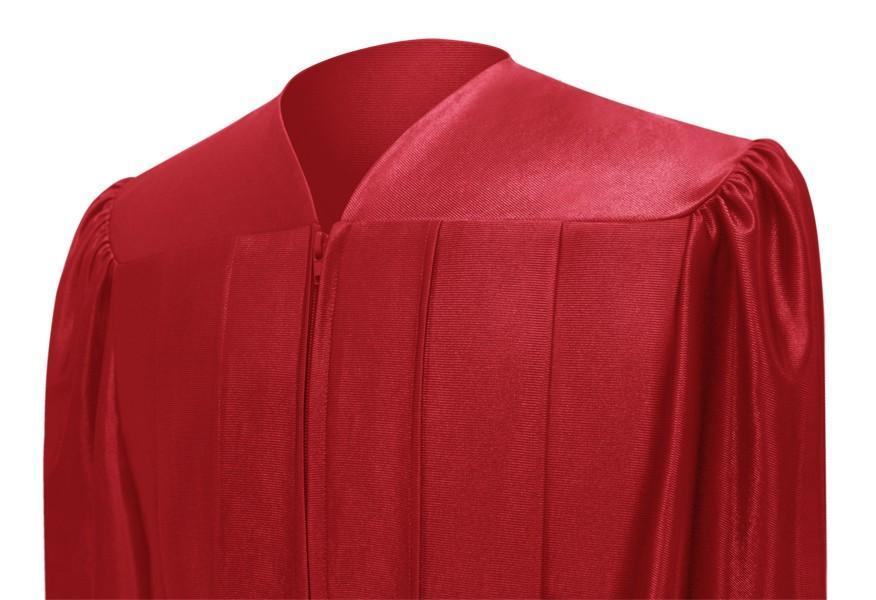 Shiny Red Choir Robe - Church Choir Robes - Churchgoers