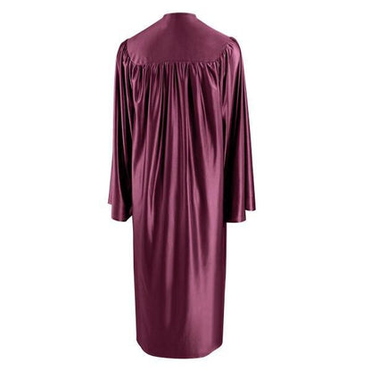 Shiny Maroon Choir Robe - Church Choir Robes - Churchgoers