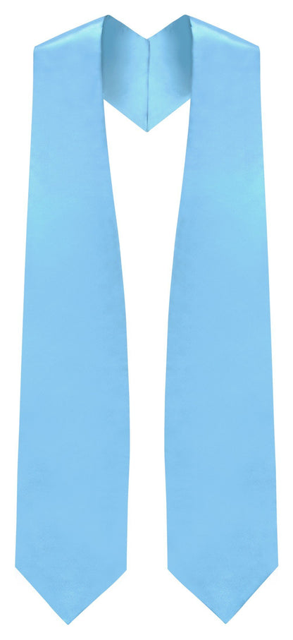 Light Blue Traditional Choir Stole - Church Choir Robes - ChoirBuy