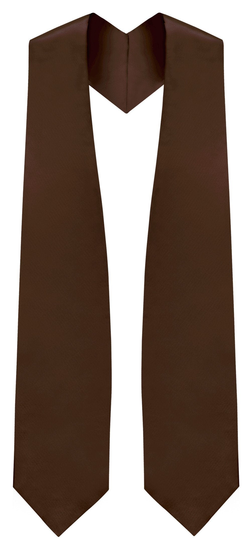 Brown Traditional Choir Stole - Church Choir Robes - Churchgoers