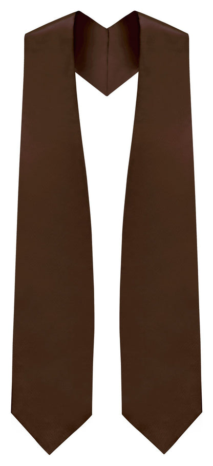 Brown Traditional Choir Stole - Church Choir Robes - Churchgoers