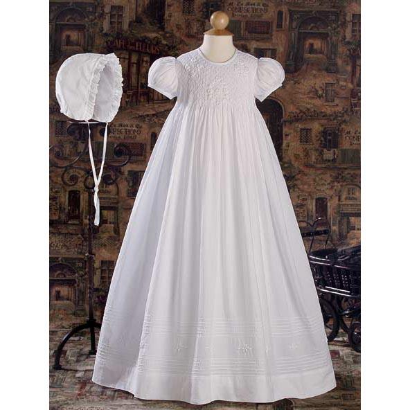 Adelaide Cotton Baptism Gown – Churchgoers
