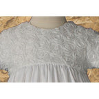 Darcy Cotton Sateen Baptism Gown