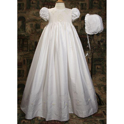 Philippa Dupioni Baptism Gown