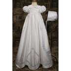 Rosemary Dupioni Baptism Gown