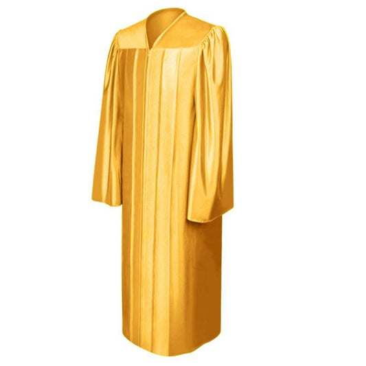 Shiny Antique Gold Choir Robe