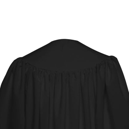 Premium Black Baptismal Robe