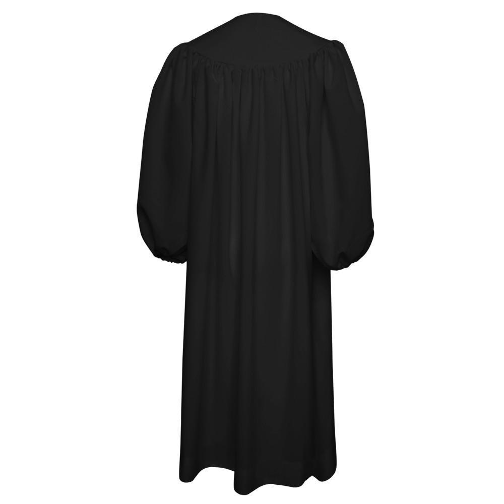 Premium Black Baptismal Robe