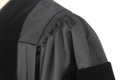 Deluxe Black Clergy Robe