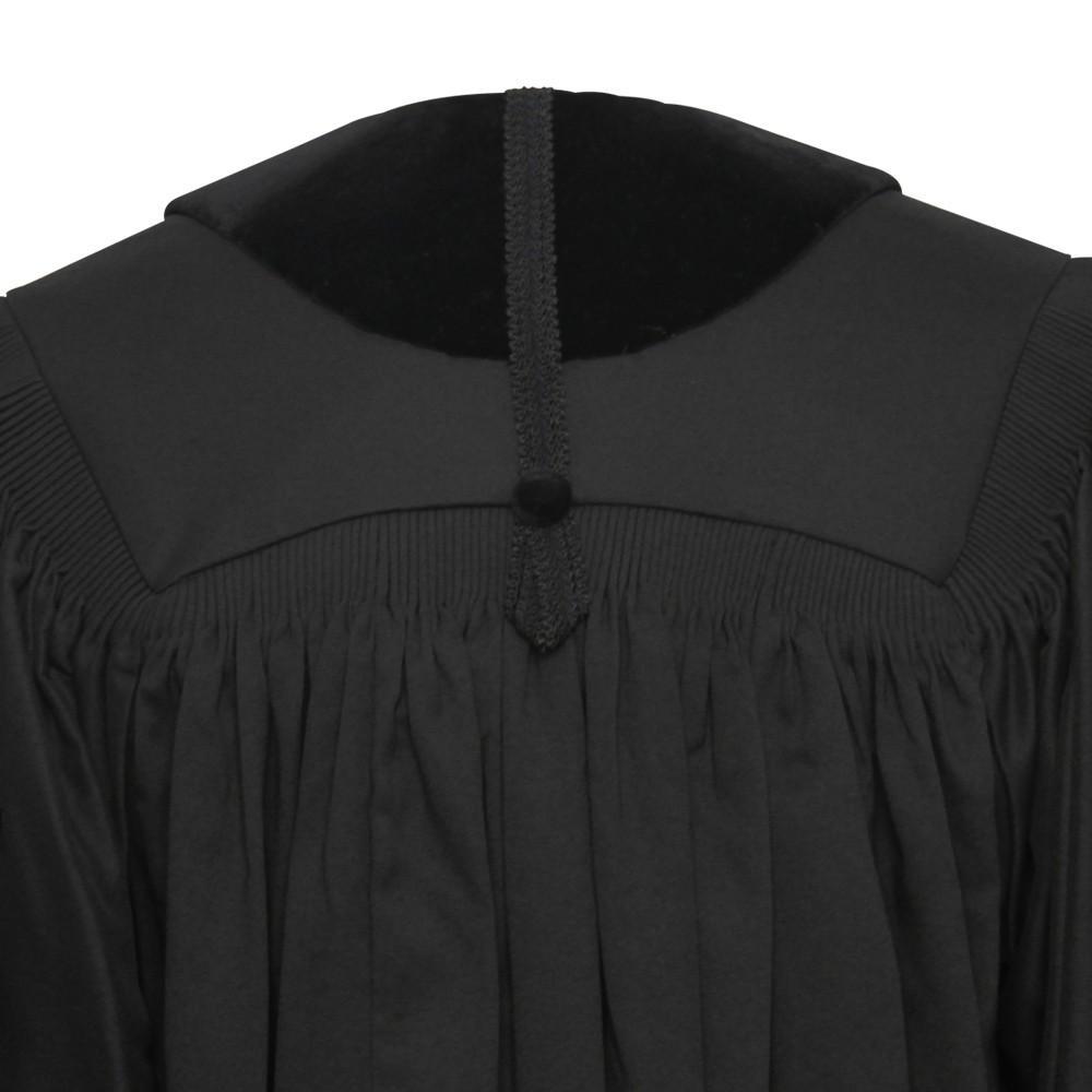 Front Velvet Geneva Clergy Robe