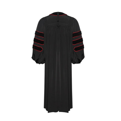 Black Dr. of Divinity Clergy Robe