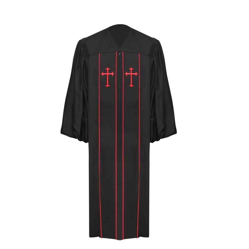 Front Wrap White Clergy Cassock Alb with Cotton Cincture – Ivyrobes