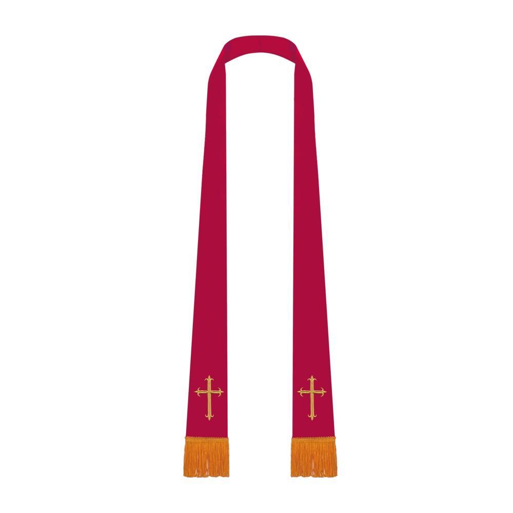 Red Satin Pulpit Stole