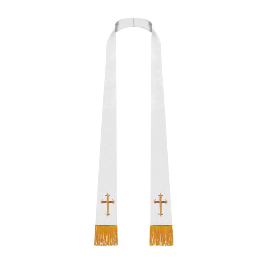 White Satin Pulpit Stole