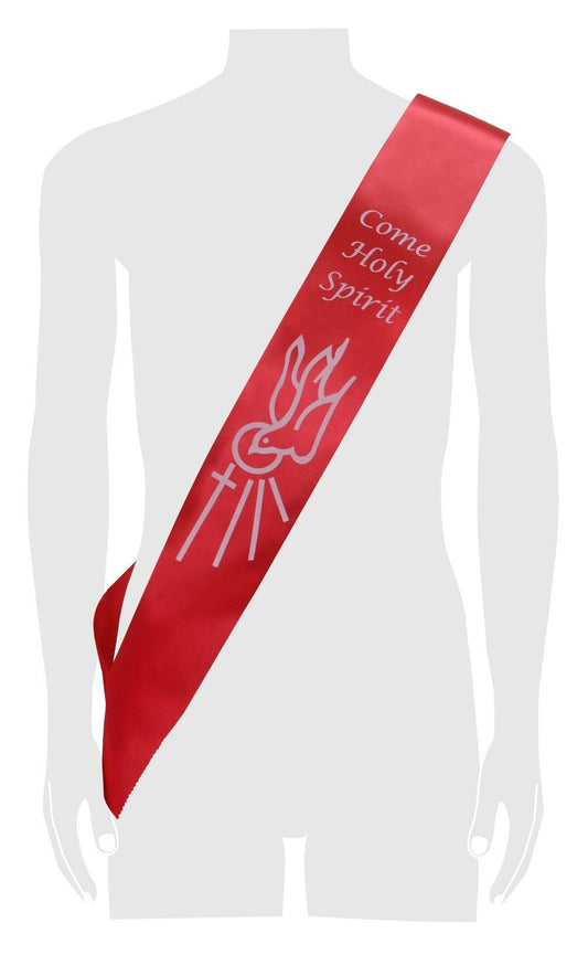 ‘Come Holy Spirit and Dove’ Confirmation Sash