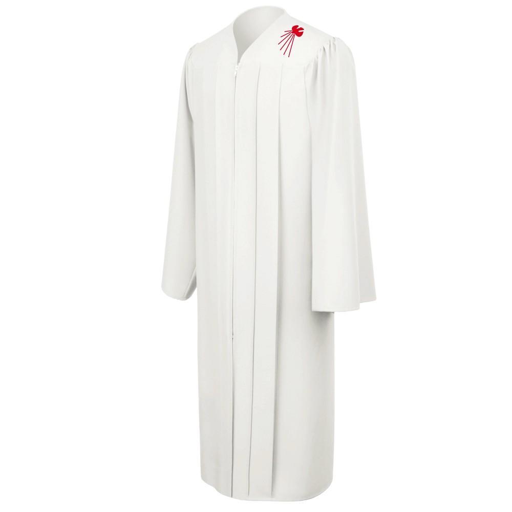 Methodists Confirmation Robe White Confirmation Robe With Dove - Churchgoers
