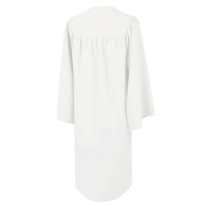 White Confirmation Robe With Dove