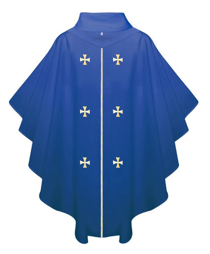 Royal Blue Chasuble