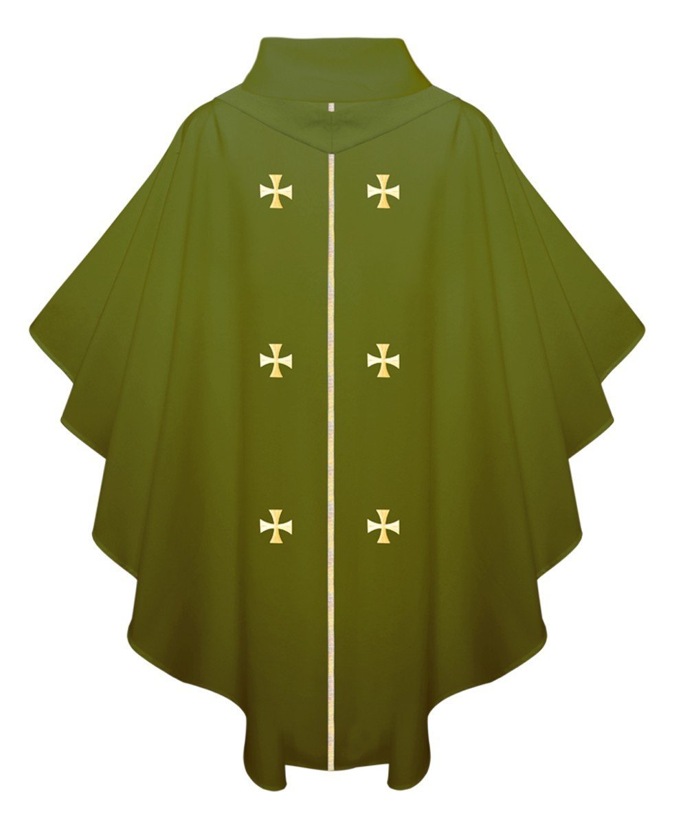 Olive Green Chasuble